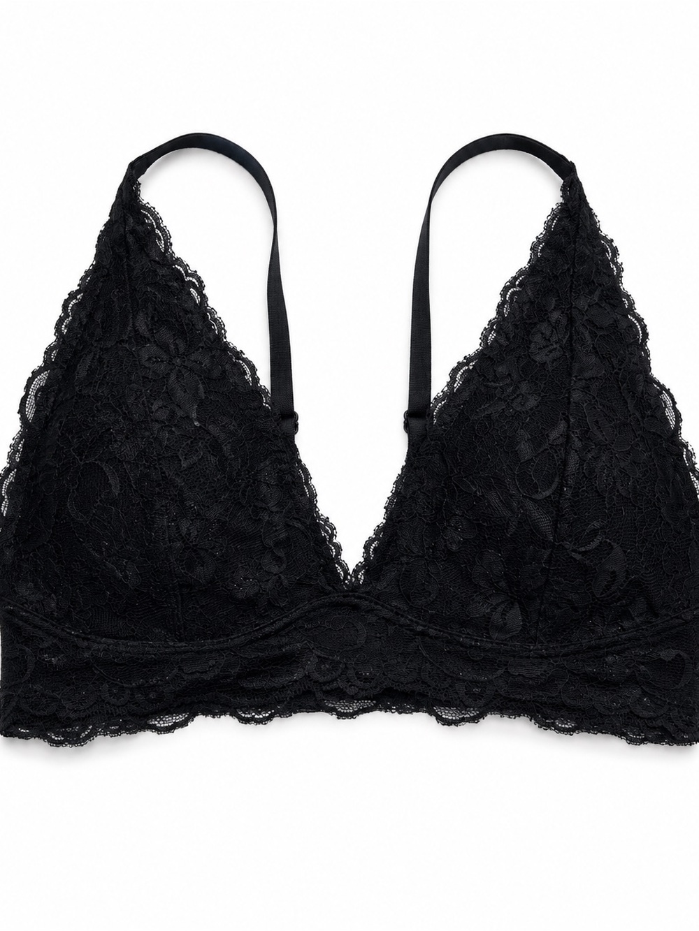 Black Lace Bralette - Women Intimates